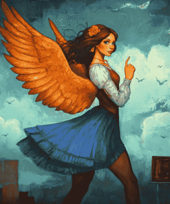 Fantasy Wings Teacher Diamond Painting