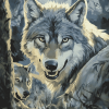 Fantasy Wolves Diamond Painting