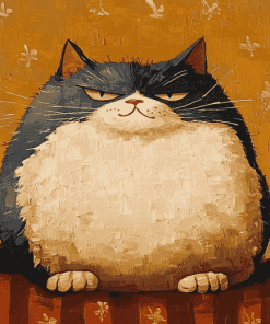 Fat Cat Animations Diamond Painting