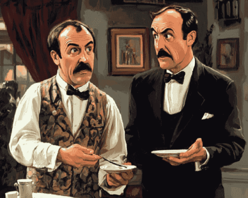 Fawlty Towers TV Series Diamond Painting