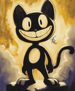 Felix The Cat Animation Diamond Painting