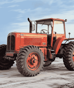 Fiat 180 90 Tractor Diamond Painting