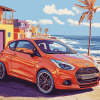 Fiesta St Car Engines Diamond Painting