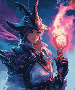 Final Fantasy XIV Character Diamond Painting