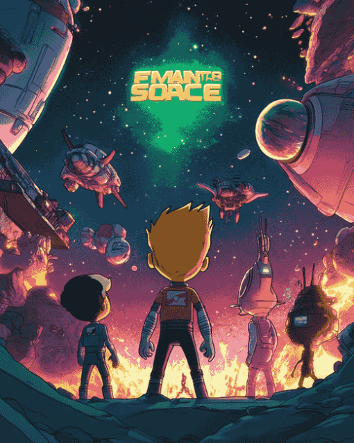 Final Space Animated Series Diamond Painting