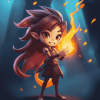 Firebreather Fantasy Animation Diamond Painting