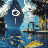 Fishing Planet Video Game Diamond Painting