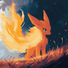 Flareon Fantasy Diamond Painting