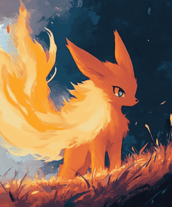 Flareon Fantasy Diamond Painting