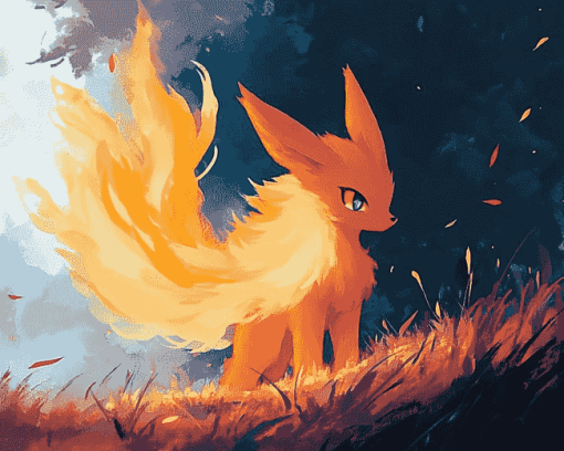 Flareon Fantasy Diamond Painting