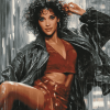 Flashdance Movie Characters Diamond Painting