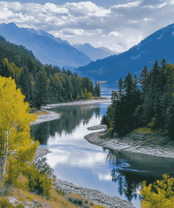 Flathead Lake Scenic Diamond Painting