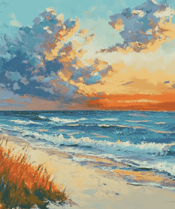 Florida Seascape Diamond Painting