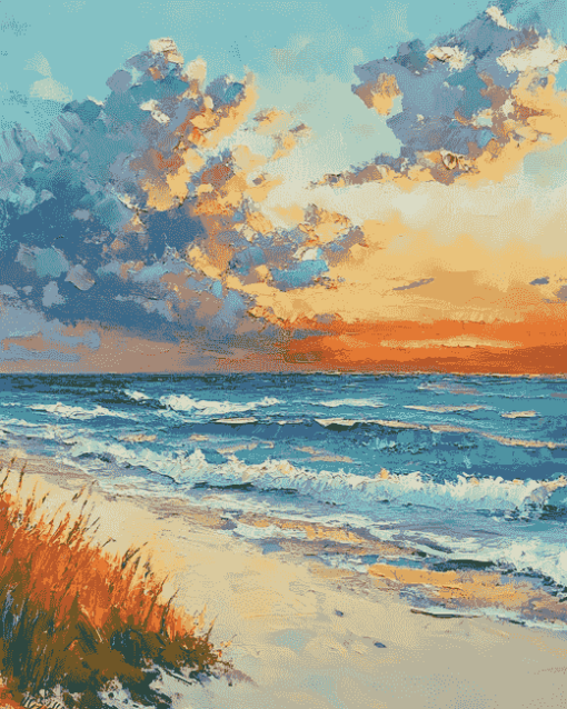 Florida Seascape Diamond Painting