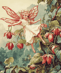 Flower Fairy Fantasy Diamond Painting