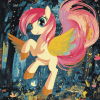 Fluttershy Animation Fan Art Diamond Painting