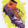 Football Boot Diamond Painting