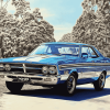 Ford Falcon GTHO Classic Cars Diamond Painting