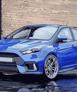 Ford Focus RS Cars Diamond Painting