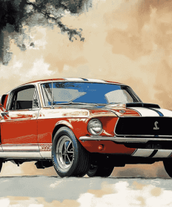 Ford Shelby GT500 Cars Diamond Painting