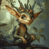 Forest Sprite Fantasy Diamond Painting