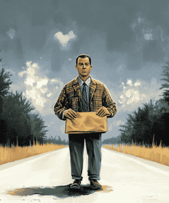 Forrest Gump Movie Scene Diamond Painting