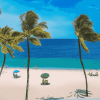 Fort Lauderdale Beach Seascape Diamond Painting