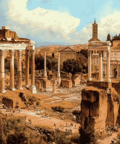 Forum Rome Landscapes Diamond Painting