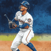 Francisco Lindor MLB Diamond Painting