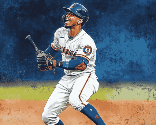 Francisco Lindor MLB Diamond Painting