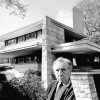 Frank Lloyd Wright Black White Diamond Painting