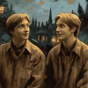 Fred and George Weasley Magic Diamond Painting