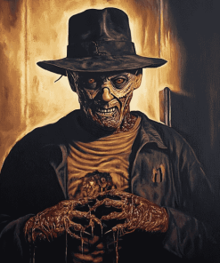 Freddy Krueger Movie Series Diamond Painting