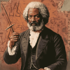 Frederick Douglass Vintage Diamond Painting