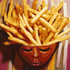 French Fries Inspired Diamond Painting