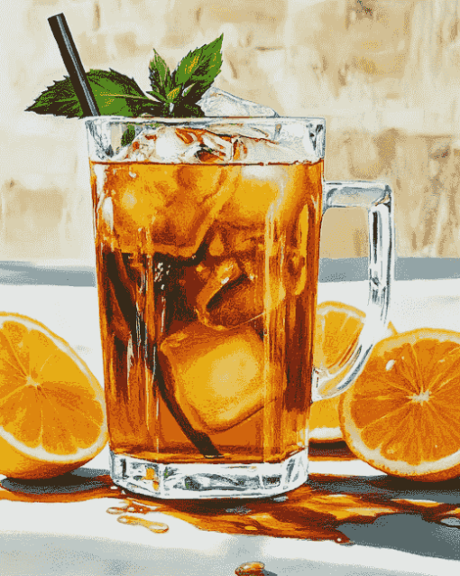 Fresh Brewed Ice Tea Diamond Painting