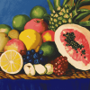 Frida Kahlo Fruit Still Life Diamond Painting