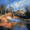 Frontierland Bay Lake Diamond Painting