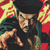 Fu Manchu Anime Diamond Painting