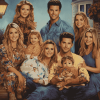 Fuller House TV Series Diamond Painting