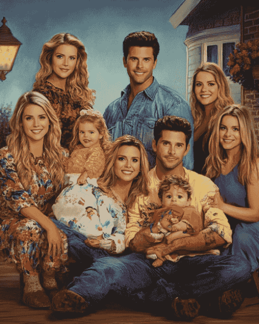 Fuller House TV Series Diamond Painting