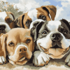 Funny Dogs Puppy Diamond Painting