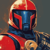 GI-Joe Cobra Commander Diamond Painting