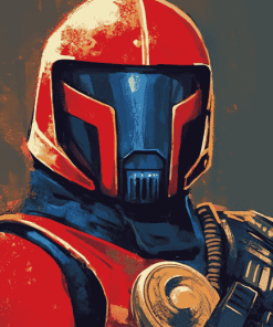 GI-Joe Cobra Commander Diamond Painting