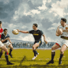 Gaelic Football Players Diamond Painting