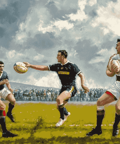 Gaelic Football Players Diamond Painting