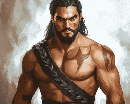 Game of Thrones Khal Drogo Diamond Painting