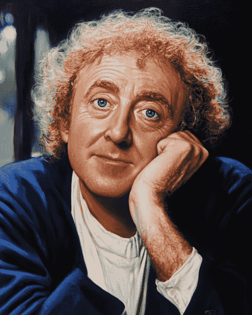 Gene Wilder Celebrity Icon Diamond Painting