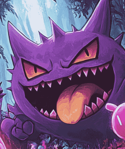 Gengar Fantasy Diamond Painting