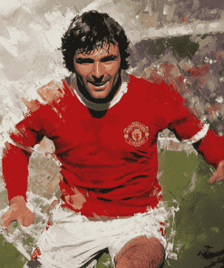 George Best Manchester United Diamond Painting